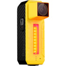 RIPOON Q100 Rear Light Bicycle Dash Cam (Yellow)