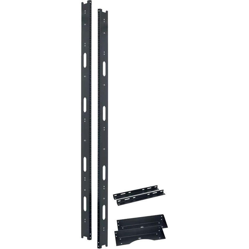 Lowell Manufacturing NR2P-5218 Two-Post Networking Rack (52 RU, 18")