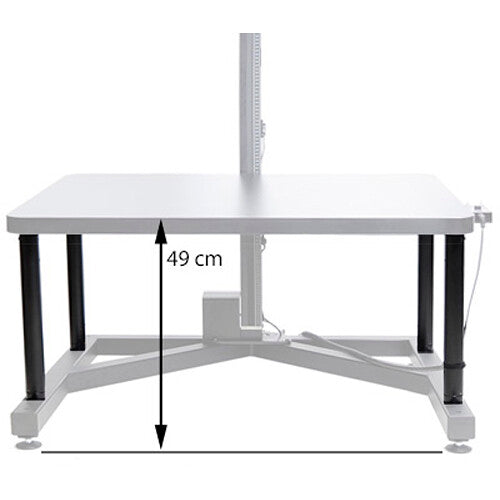 Cambo RPS-221 Half-Height Leg Extenders for Repro Stand Baseboard (19.3")