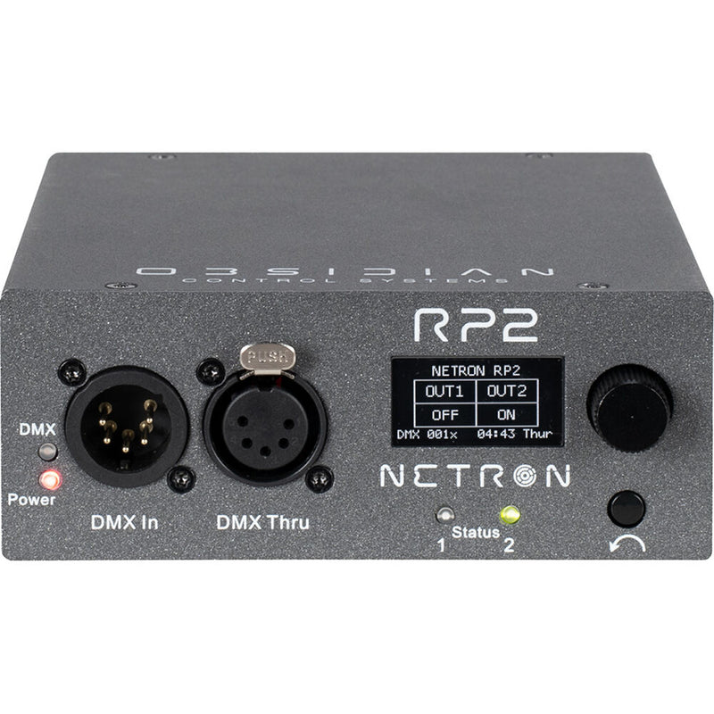 Obsidian NETRON RP2 DMX/RDM Power Relay