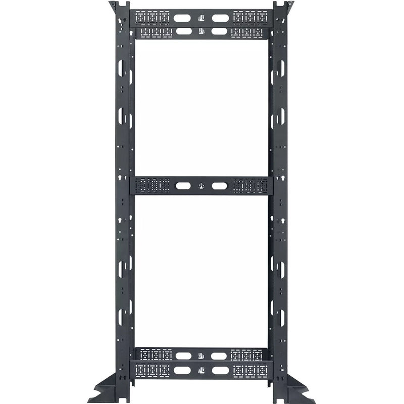 Lowell Manufacturing NR4P-4536 Four-Post Networking Rack (45 RU, 36")