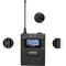 Comica Audio WM-300IIC UHF Wireless Lavalier Microphone System (534 to 589 MHz)