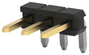 TE CONNECTIVITY 2MM-HB-S04-HT-02-H-TB Pin Header, Board-to-Board, 2 mm, 1 Rows, 4 Contacts, Through Hole Right Angle, 2MM-HB Series