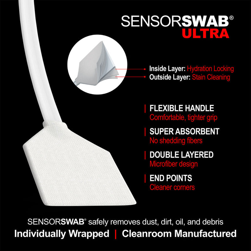 Photographic Solutions Sensor Cleaning Swab Kit (17mm Swab, Aeroclipse Solution)