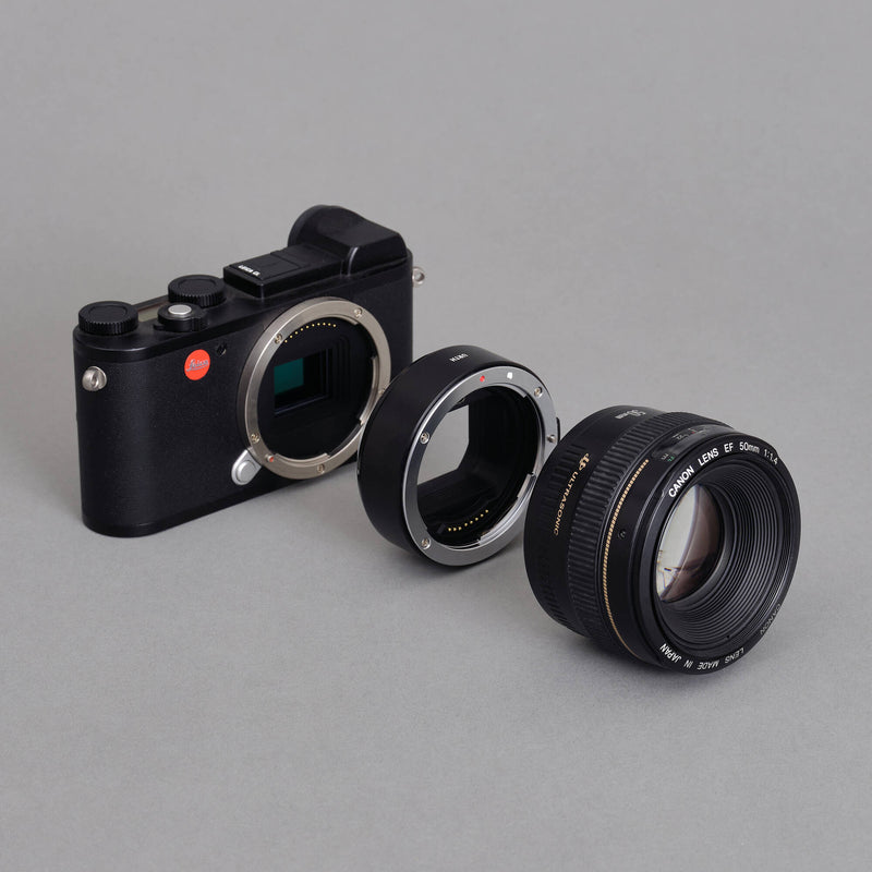 Urth Electronic Lens Mount Adapter for Canon EF/EF-S Lens to Leica L Camera Body