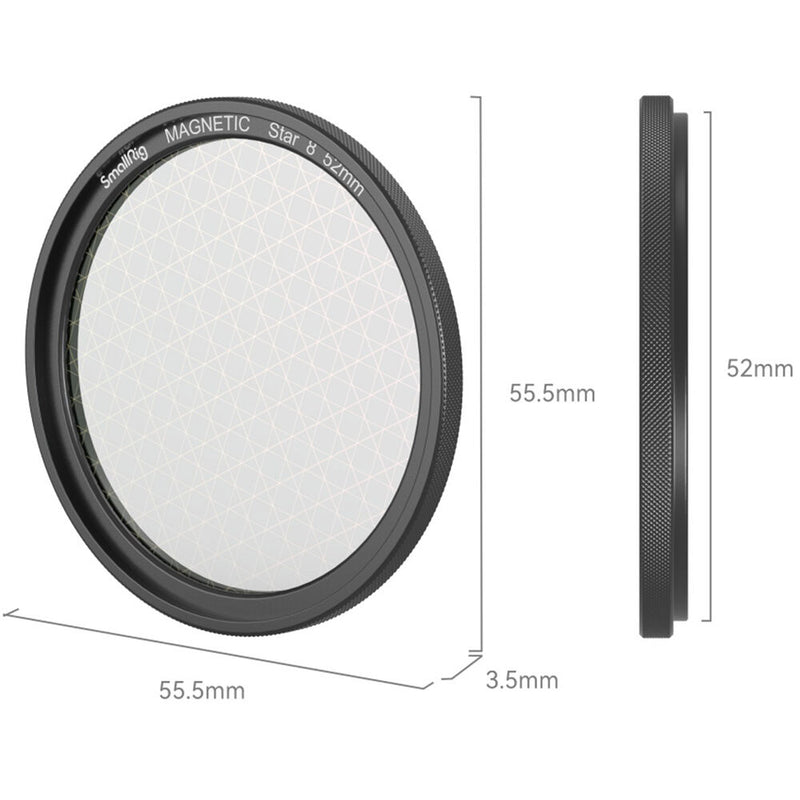 SmallRig 52mm MagEase Magnetic Star-Cross Filter Kit (8 Points)