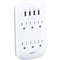 Monster Cable Wall Tap Surge Protector (White)