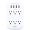 Monster Cable Wall Tap Surge Protector (White)