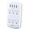 Monster Cable Wall Tap Surge Protector (White)