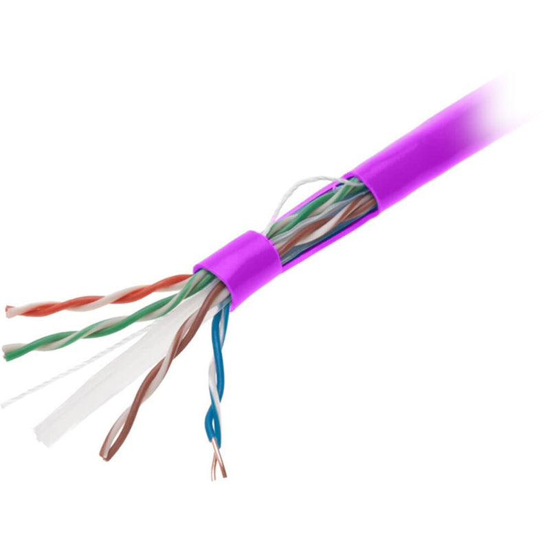SatMaximum Cat 6 UTP Bulk Ethernet Cable (1000', Purple)