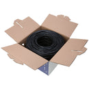 SatMaximum Cat 6 UTP Bulk Ethernet Cable (500', Black)