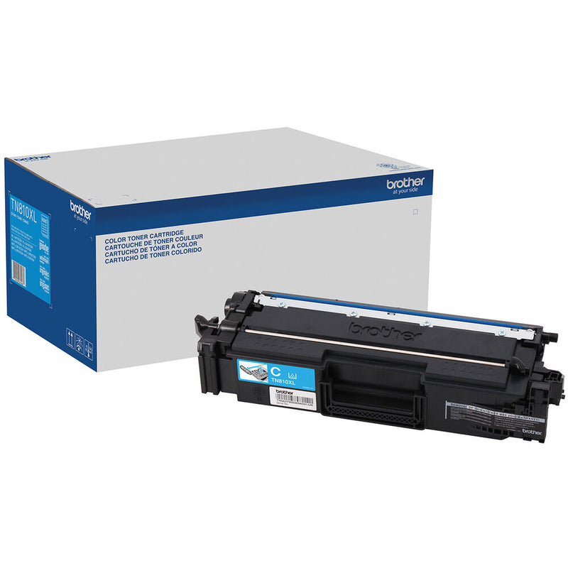 Brother Genuine TN810XLC HighYield Cyan Toner Cartridge