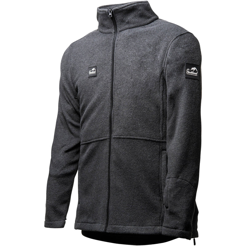 Haukland Photography Fleece Jacket (Gray, Large)