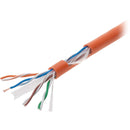 SatMaximum Cat 6 UTP Bulk Ethernet Cable (1000', Orange)