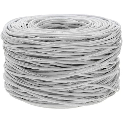 SatMaximum Cat 5e UTP Plenum Bulk Ethernet Cable (1000', White)