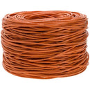 SatMaximum Cat 6 UTP Bulk Ethernet Cable (1000', Orange)