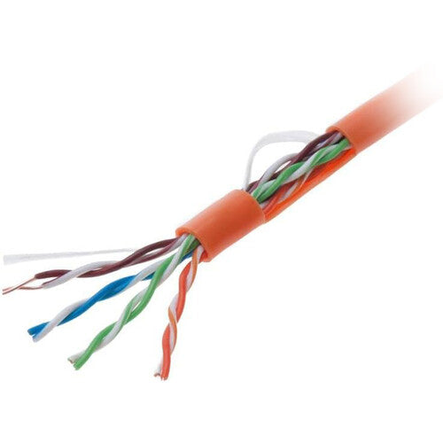 SatMaximum Cat 5e UTP Bulk Ethernet Cable (1000', Orange)