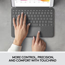 Logitech Combo Touch Keyboard Cover Case for iPad Air 3G and Pro 10.5"