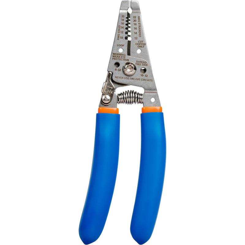 Jonard Tools WSS-1020 Stainless Steel Curved Wire Stripper (10-20 AWG)