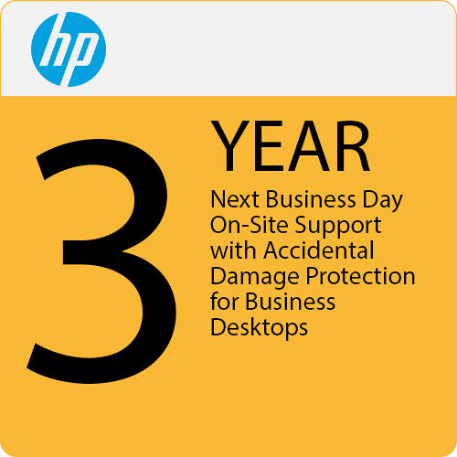 HP 3-Year Next Business Day On-Site Support with ADP for Business Laptops