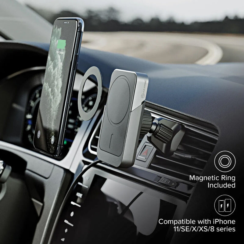 ALOGIC Matrix Universal Magnetic Phone Charger with Car Air Vent Mount