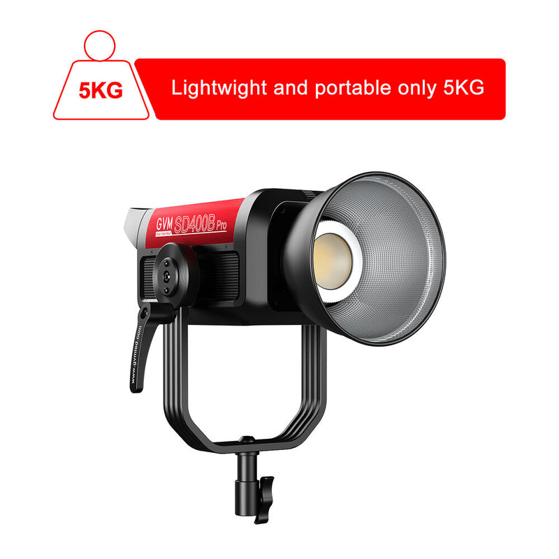 GVM Pro SD400B Bi-Color LED Monolight (400W)