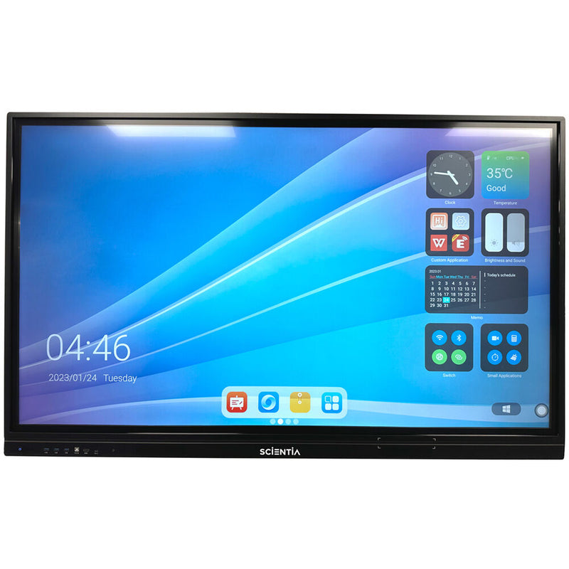 Scientia SX85 85" UHD 4K Touchscreen Monitor with OPS & Conference Camera with Microphone (i7-11700, 8GB RAM, 256GB SSD)