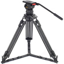 Teris TS120AL Fluid Head & Tripod Kit (Aluminum)