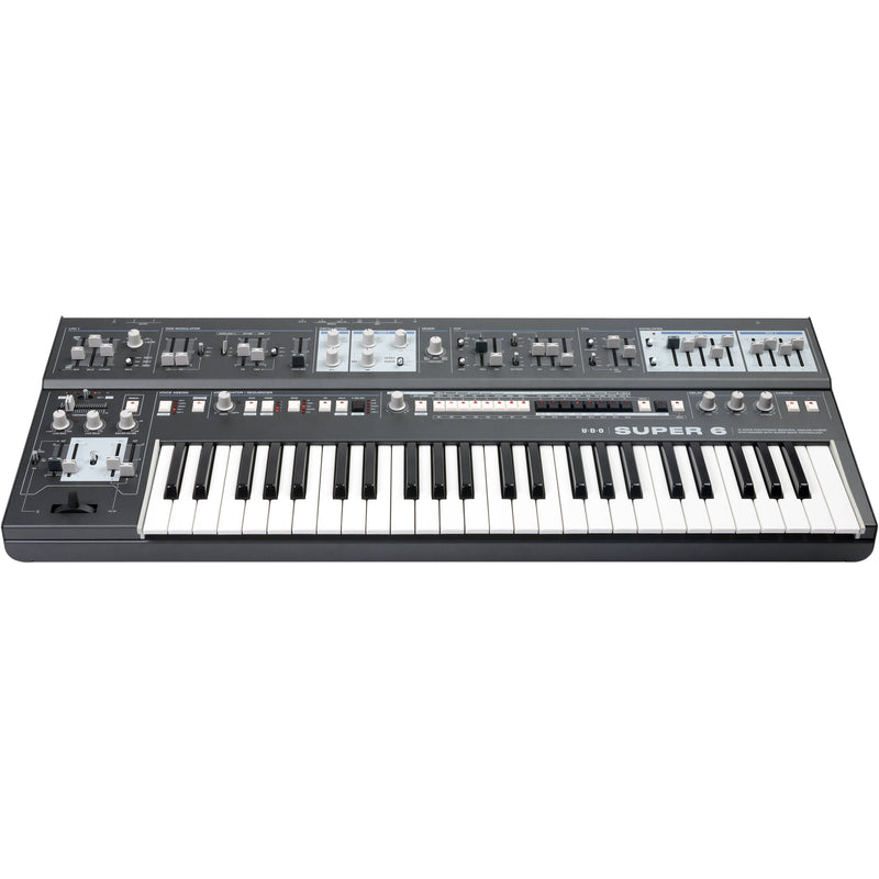 UDO Audio Super 6 Digital-Analog Hybrid Synthesizer (Black)