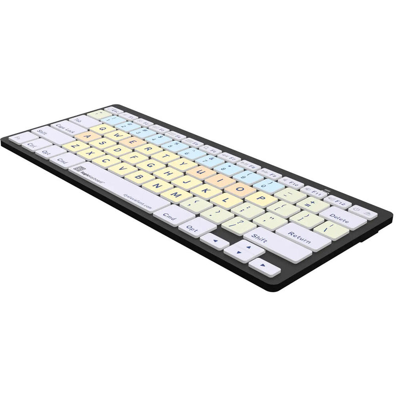 Logickeyboard Dyslexie Bluetooth Mini Keyboard for Mac (US English)