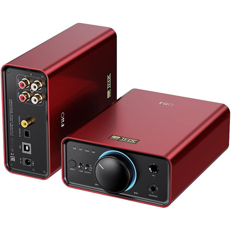 FiiO K7 Desktop USB DAC and Headphone Amplifier (Red)