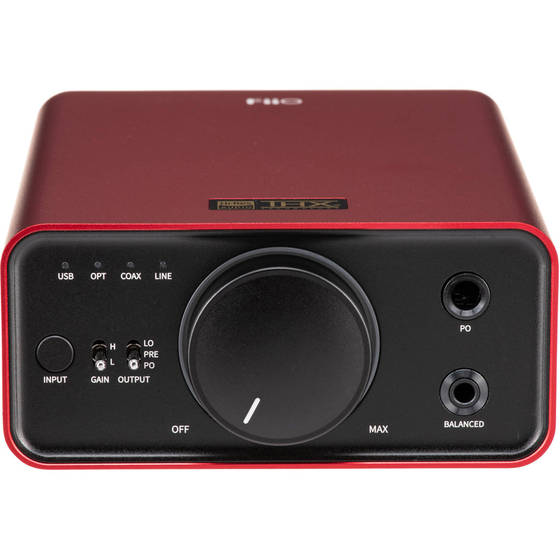 FiiO K7 Desktop USB DAC and Headphone Amplifier (Red)