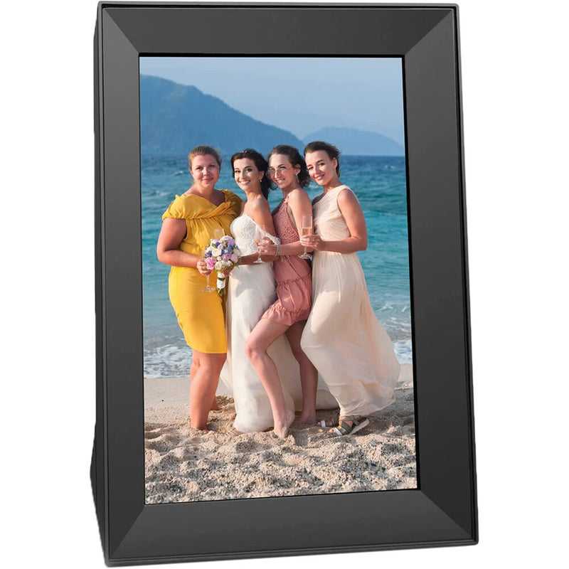 eco4life 8" Wi-Fi Digital Photo Frame with Auto Rotation and Photo/Video Sharing