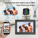 eco4life 10.1" Wi-Fi Digital Photo Frame with Photo/Video Sharing