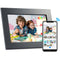 eco4life 10.1" Wi-Fi Digital Photo Frame with Photo/Video Sharing