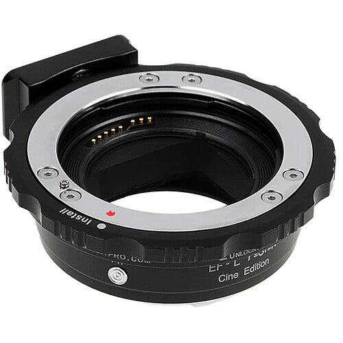 FotodioX Pro Fusion Smart AF Cine Edition Lens Adapter for Canon EF/EF-S Lens to Cameras