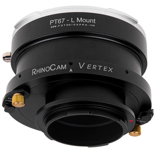 FotodioX RhinoCam Vertex Rotating Stitching Adapter for Pentax 67 Lens to Leica L Mirrorless Cameras