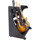 Gator Elite Series 3- to 4-Space Guitar Hanging Stand (Black)