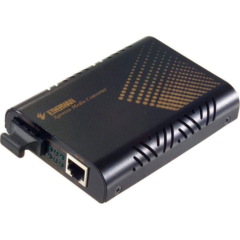 EtherWAN EL100C 10/100BASE-TX to 100BASE-FX Multi-Mode SC Media Converter (1.2 Miles)