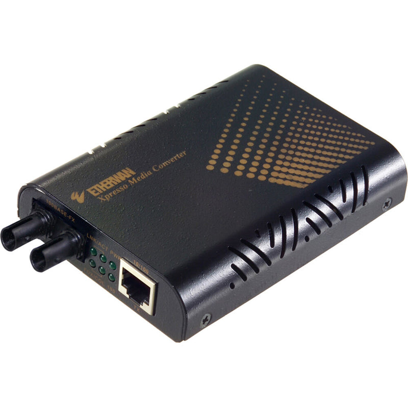 EtherWAN EL100C 10/100BASE-TX to 100BASE-FX Multi-Mode SC Media Converter (1.2 Miles)