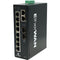 EtherWAN EX46910 Hardened Unmanaged 8-Port Gigabit PoE & 2-Port Gigabit RJ45/SFP Combo Ethernet Switch