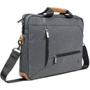 PKG International Annex Messenger Bag (10L, Dark Gray/Tan)