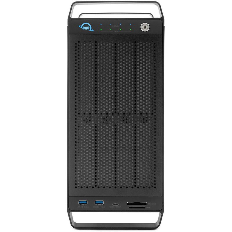 OWC ThunderBay Flex 8 96TB 8-Bay Thunderbolt 3 RAID Array (4 x 4TB U.2 SSDs, 4 x 20TB HDDs)