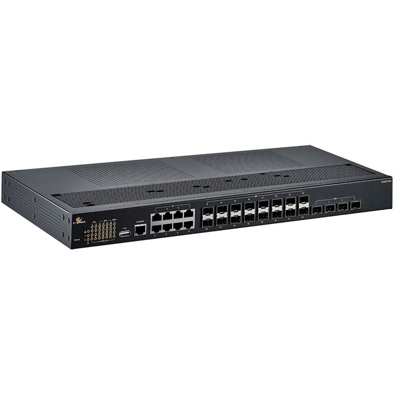 EtherWAN EG97244-4VCR Hardened Managed 28-Port Layer 3 Ethernet Switch