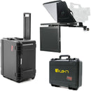 ikan PT4500 15" High-Bright Teleprompter with 15" Talent Monitor Kit & Travel Cases (HDMI)