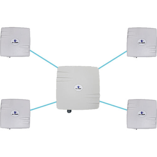 EtherWAN Hardened Wireless Bridge Kit 1+4