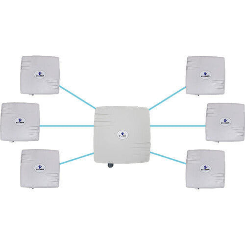 EtherWAN Hardened Wireless Bridge Kit 1+6