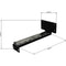 EtherWAN DIN Rail Configuration for Z-Shaped Vertical Bracket for Select Ethernet Switches