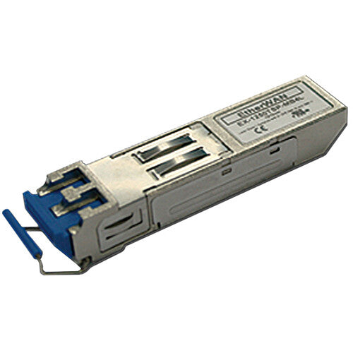 EtherWAN Duplex LC Multi-Mode Non-Hardened Gigabit SFP DDM Transceiver (1.24 Miles)