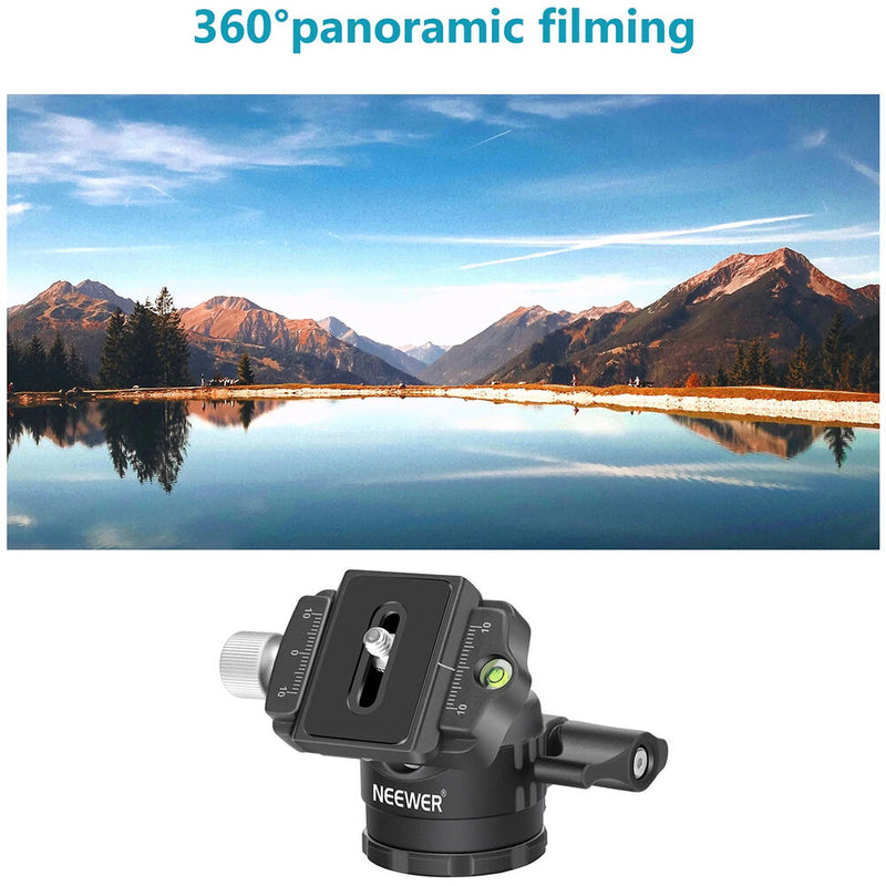 Neewer LO28 Low-Profile Tripod Ball Head